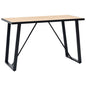 Mesa de comedor de aglomerado madera envejecida 180x90x76 cm