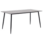 Mesa de comedor de aglomerado madera envejecida 180x90x76 cm