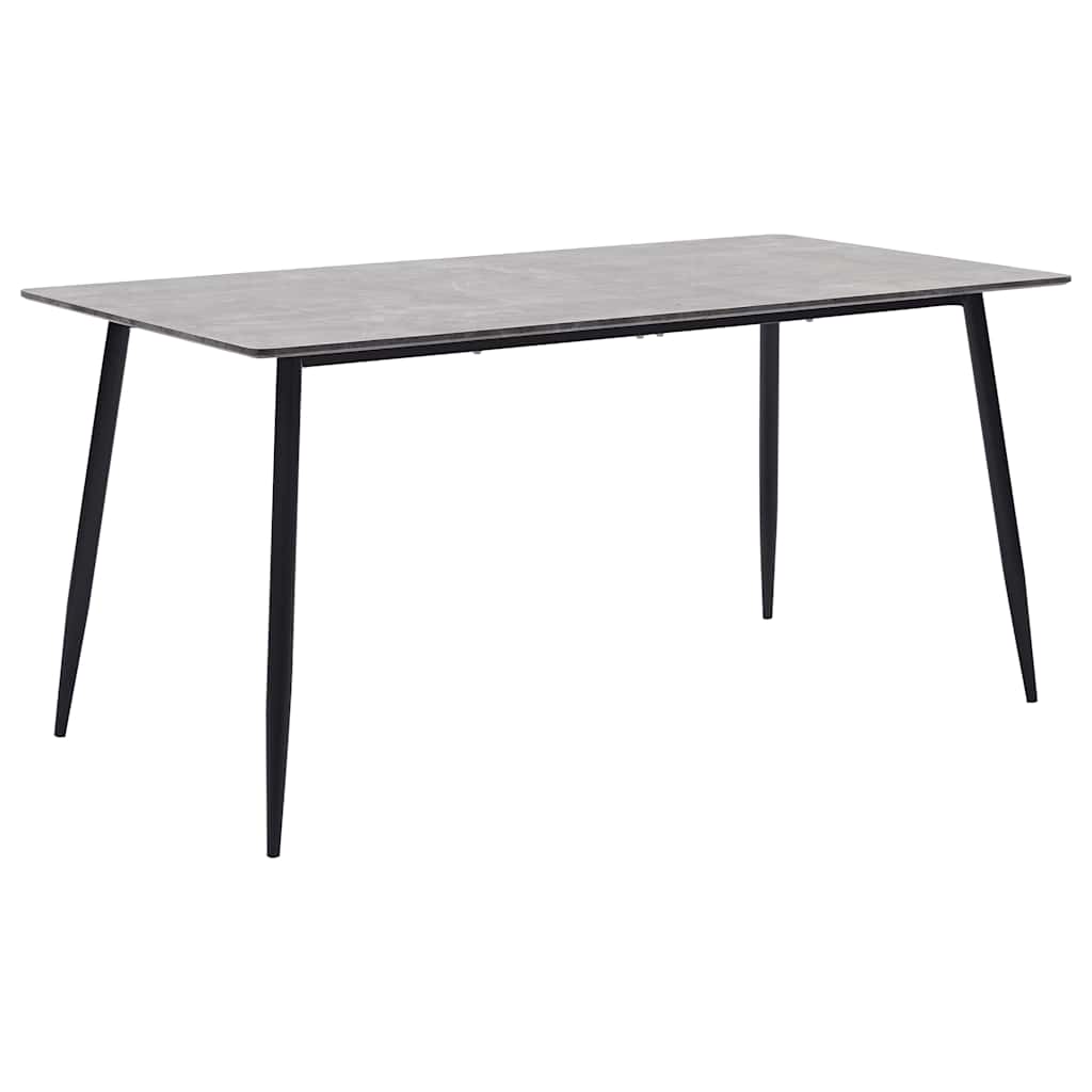 Mesa de comedor de aglomerado madera envejecida 180x90x76 cm