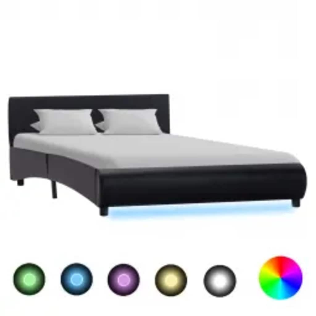 Cama canapé hidráulica almacenaje sin colchón taupe 100x200cm
