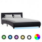 Cama canapé hidráulica almacenaje sin colchón taupe 100x200cm