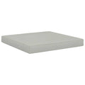Cojín para muebles de palés tela beige 60x61,5x6 cm