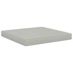 Cojín para muebles de palés tela beige 60x61,5x6 cm