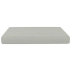 Cojín para muebles de palés tela beige 60x61,5x6 cm