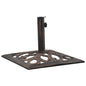 Base de guarda-sol em ferro fundido 12 kg 48 cm