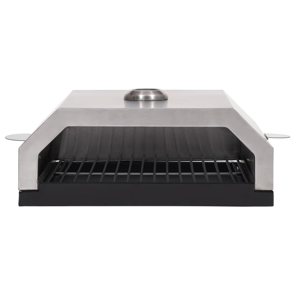 Horno de pizza con piedra de cerámica para barbacoa carbón gas
