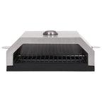 Horno de pizza con piedra de cerámica para barbacoa carbón gas