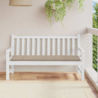 Cojín banco de jardín tela Oxford estampado hojas 100x50x3 cm