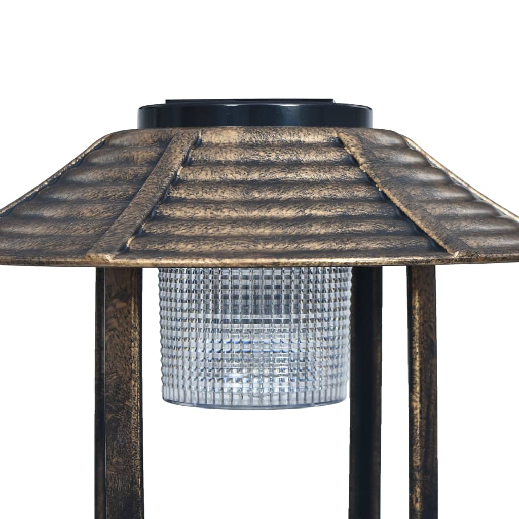 Bebedero decorativo para pájaros con luces LED solares plástico