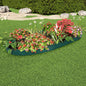 Bordaduras de jardim 10 unidades PP verde 65x15 cm