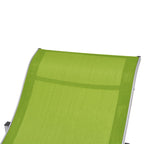 Tumbonas plegables 2 unidades textilene verde