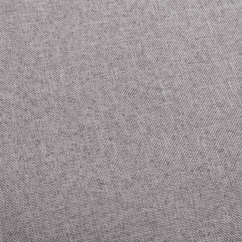 Taburete de cocina tela gris claro