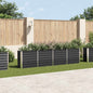 Jardinera elevada 160x80x77 cm acero galvanizado gris