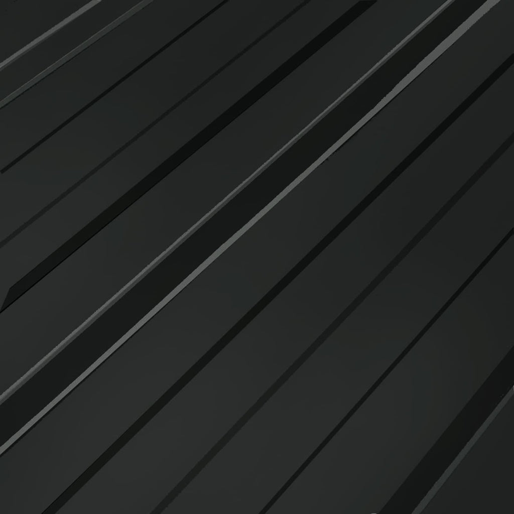 Panel de techo 12 pcs Antracita 129 x 45 cm Acero galvanizado