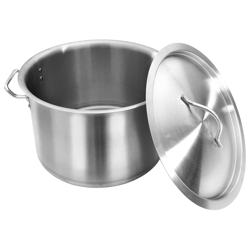 Cacerola de acero inoxidable 24 L 36x24 cm