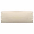 Reposacabezas de silla de jardín textilene crema 40x7,5x15 cm