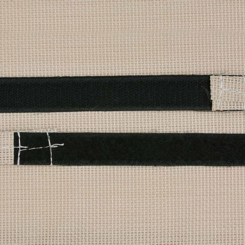 Reposacabezas de silla de jardín textilene crema 40x7,5x15 cm