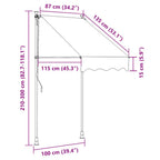 | Toldos para ventanas | Crema
