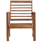 Juego de muebles de jardín 4 piezas madera maciza de acacia