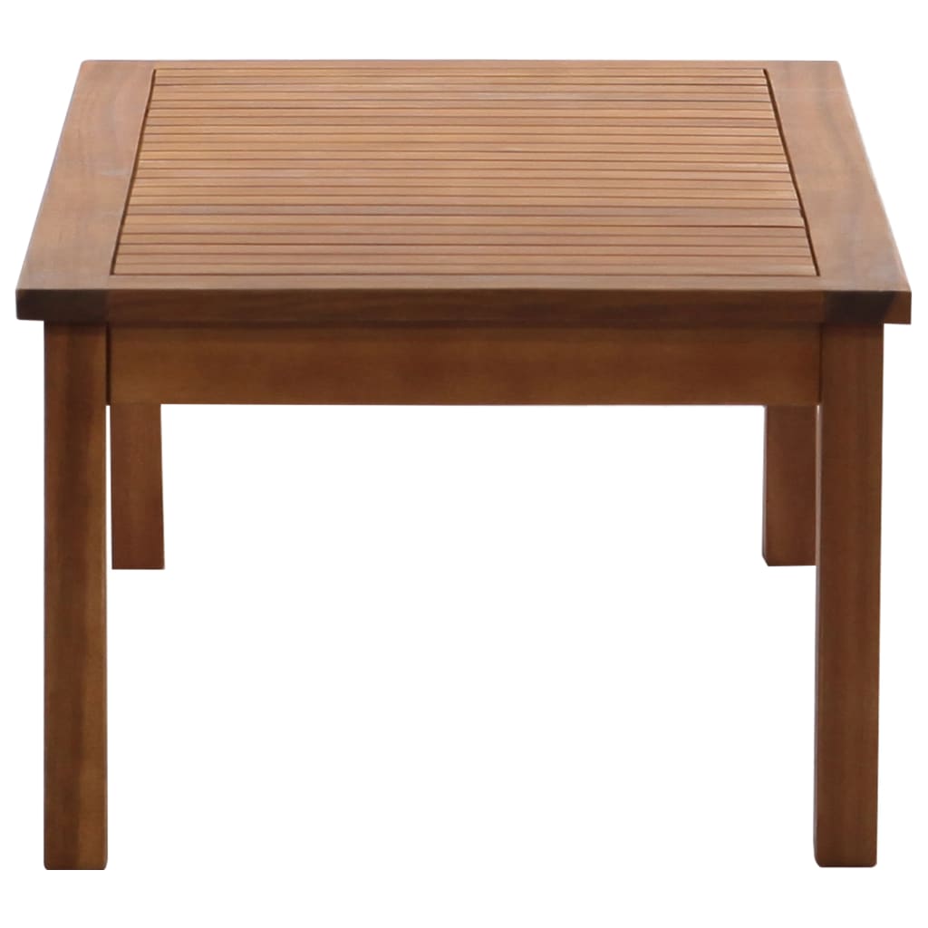 Juego de muebles de jardín 4 piezas madera maciza de acacia