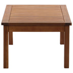 Juego de muebles de jardín 4 piezas madera maciza de acacia