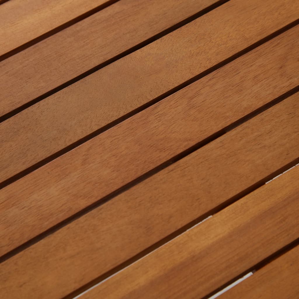 Juego de muebles de jardín 4 piezas madera maciza de acacia