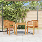 Silla banana de madera maciza de teca