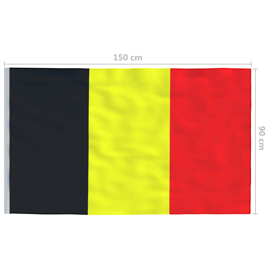 Bandera de Bélgica 90x150 cm