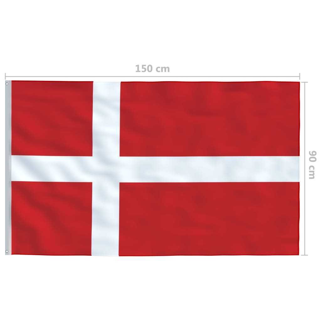 Bandera de Dinamarca 90x150 cm