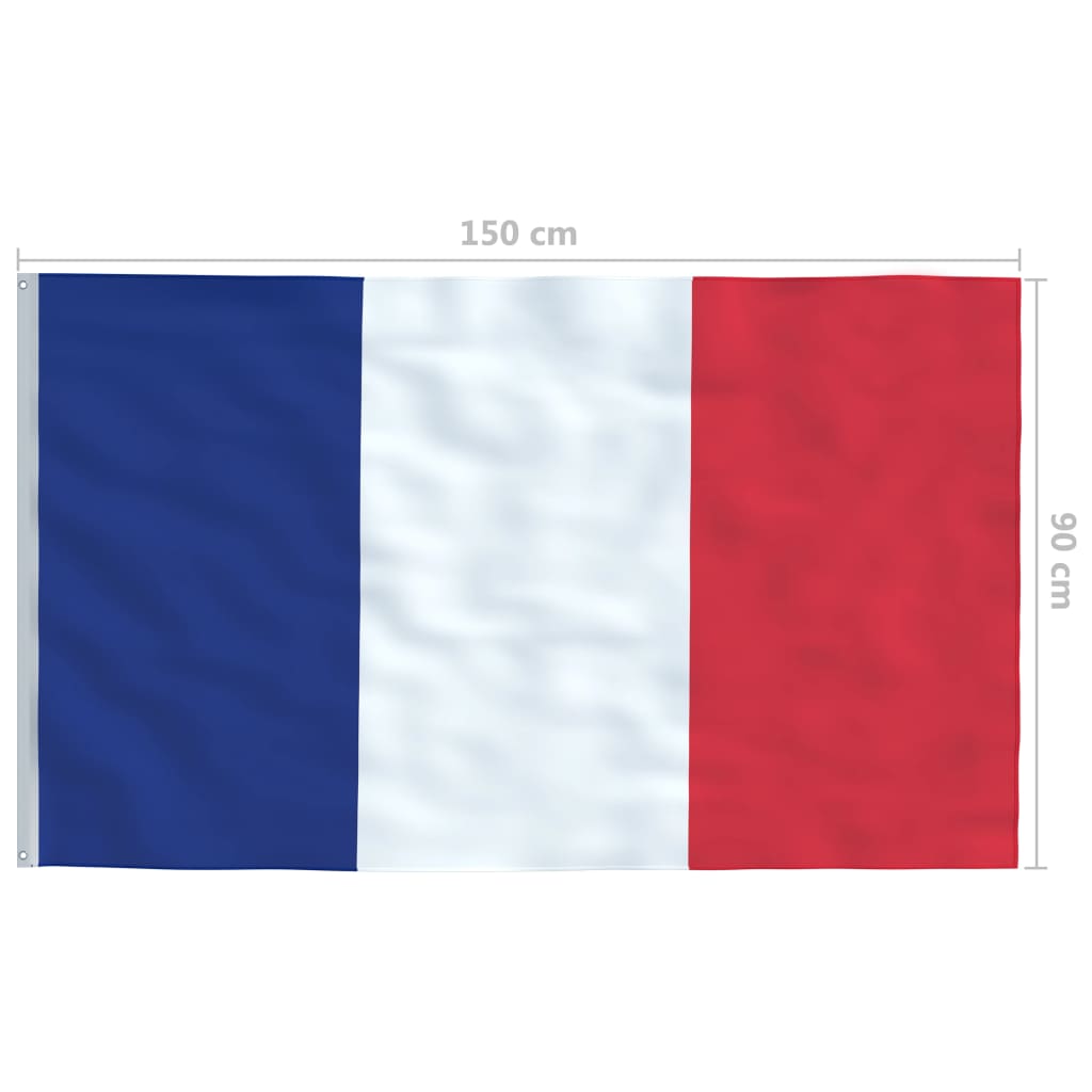 Bandera de Francia 90x150 cm