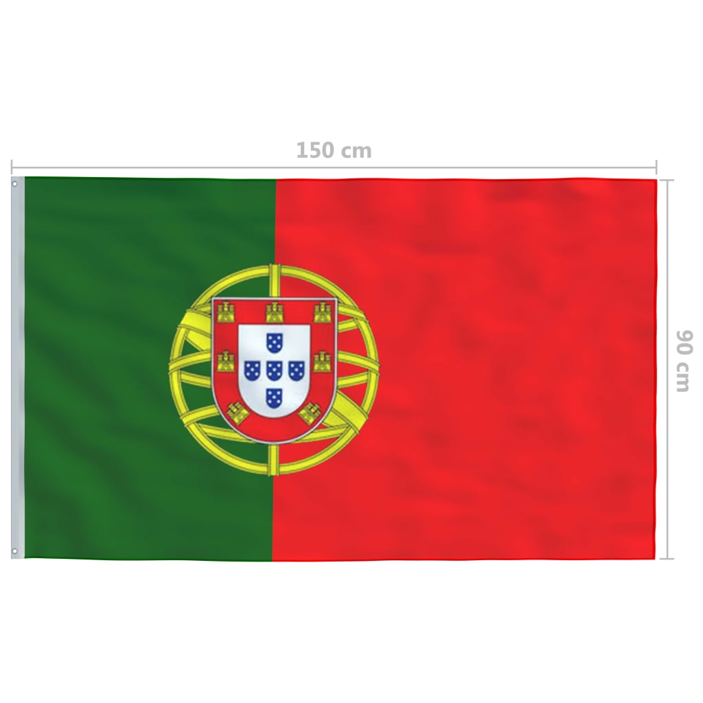 Bandera de Portugal 90x150 cm