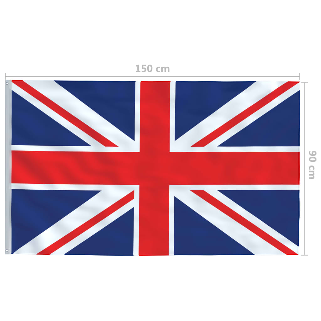 Bandera de Reino Unido 90x150 cm