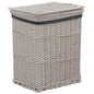 White willow laundry basket