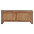 Mueble para TV de madera maciza de teca 90x30x35 cm