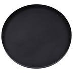 Brasero de jardín con parrila BBQ acero inoxidable 47,5 cm