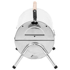 Barbacoa de carbón de sobremesa acero inoxidable doble parrilla