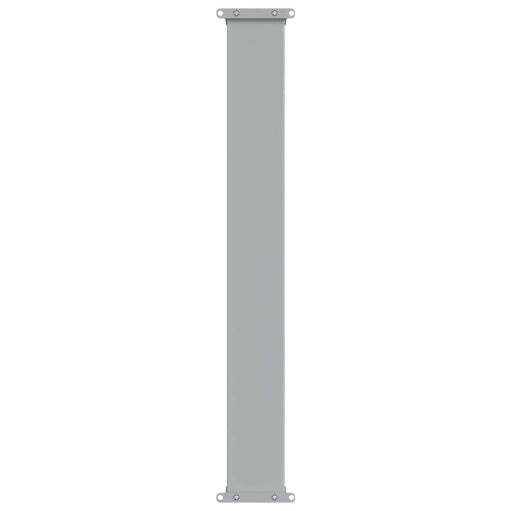 Toldo lateral retráctil de jardín azul 100x300 cm