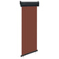 Toldo lateral de balcón azul 125x250 cm
