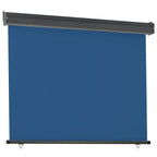 Toldo lateral de balcón azul 125x250 cm