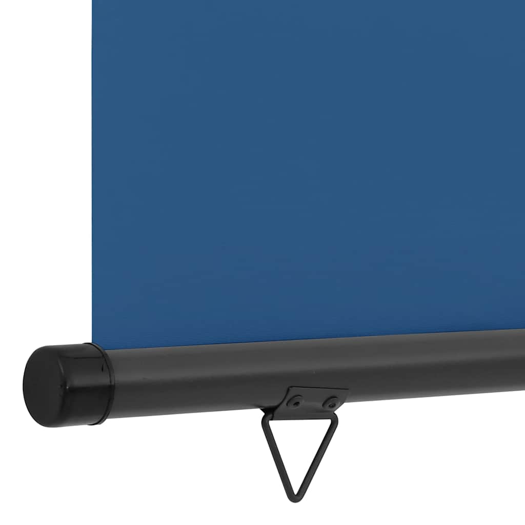 Toldo lateral de balcón azul 125x250 cm