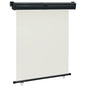 Toldo lateral de balcón azul 125x250 cm