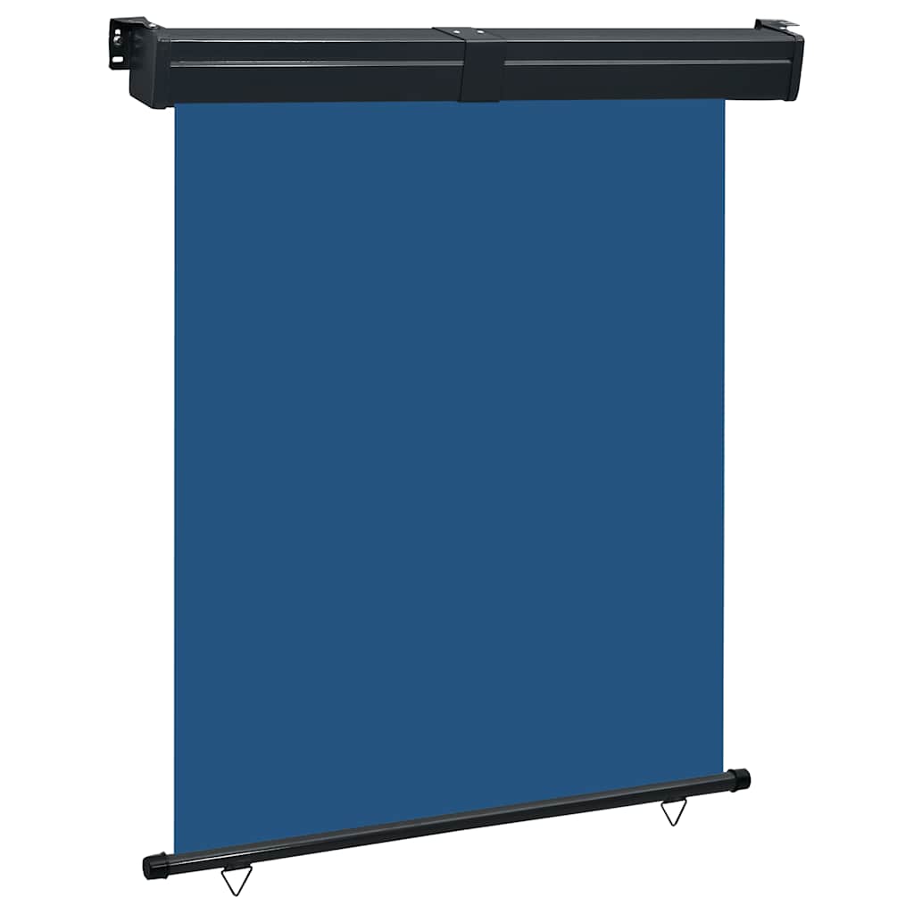 Blue Balcony Side Awning 125x250 cm
