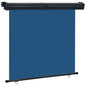 Toldo lateral de balcón azul 125x250 cm