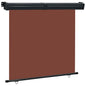 Toldo lateral de balcón azul 125x250 cm