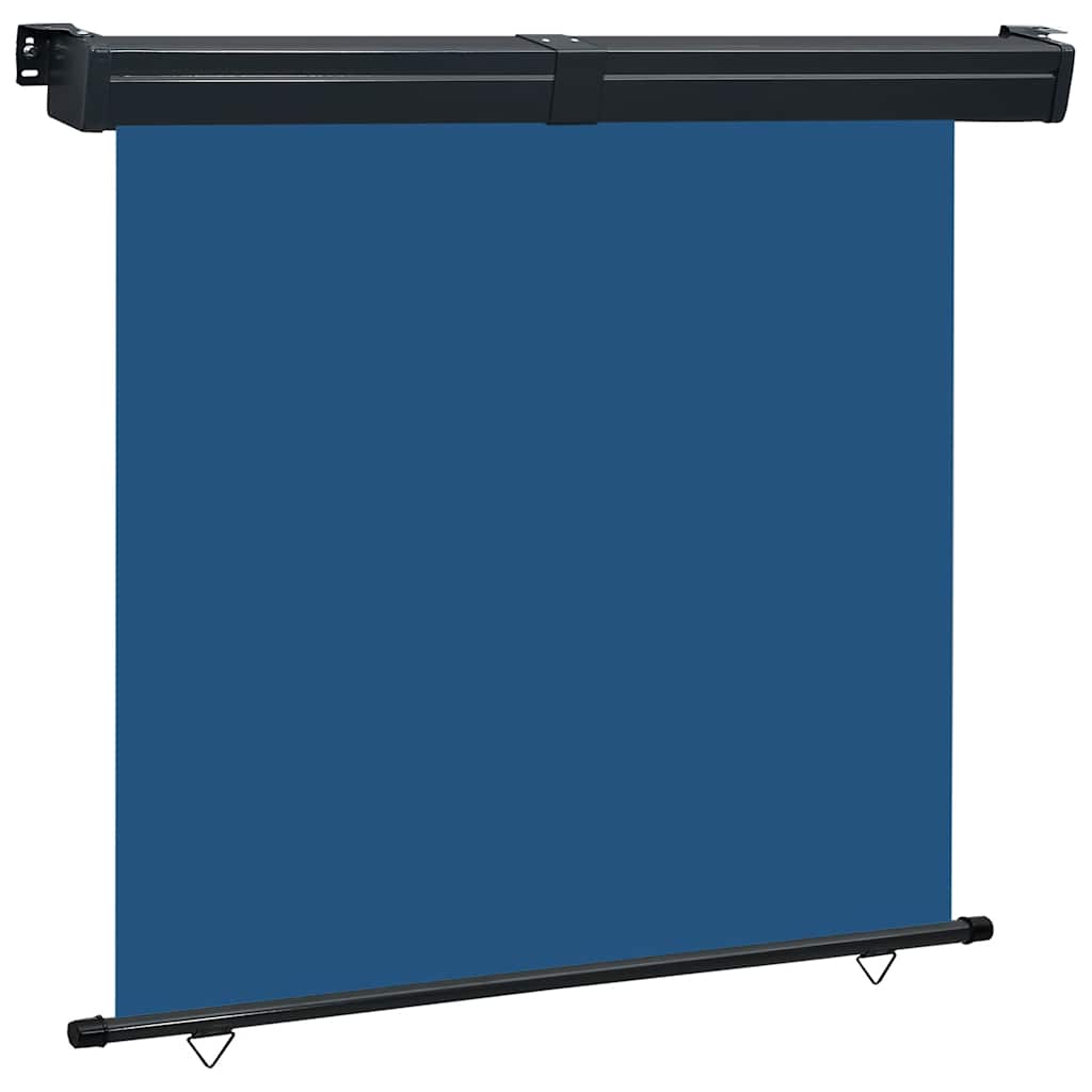 Blue Balcony Side Awning 125x250 cm