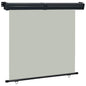 Toldo lateral de balcón azul 125x250 cm