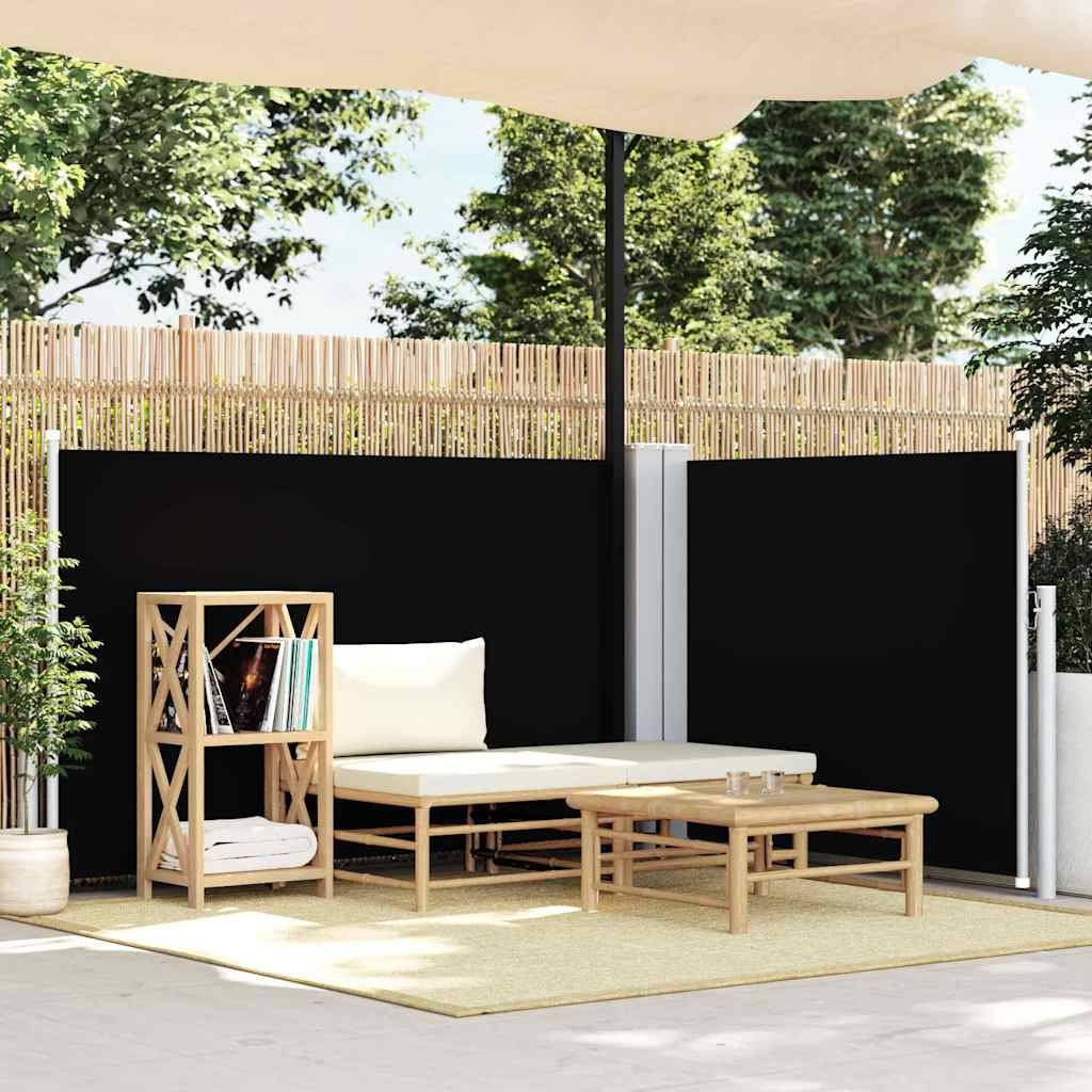 Toldo lateral retráctil 120x300 cm azul