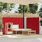 Toldo lateral retráctil 120x300 cm azul