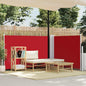 Toldo lateral retráctil 120x300 cm azul
