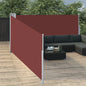 Toldo lateral retráctil 120x300 cm azul